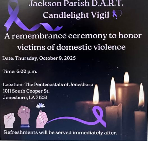 DART to hold Candlelight Vigil to honor Domestic Violence Victims on ...
